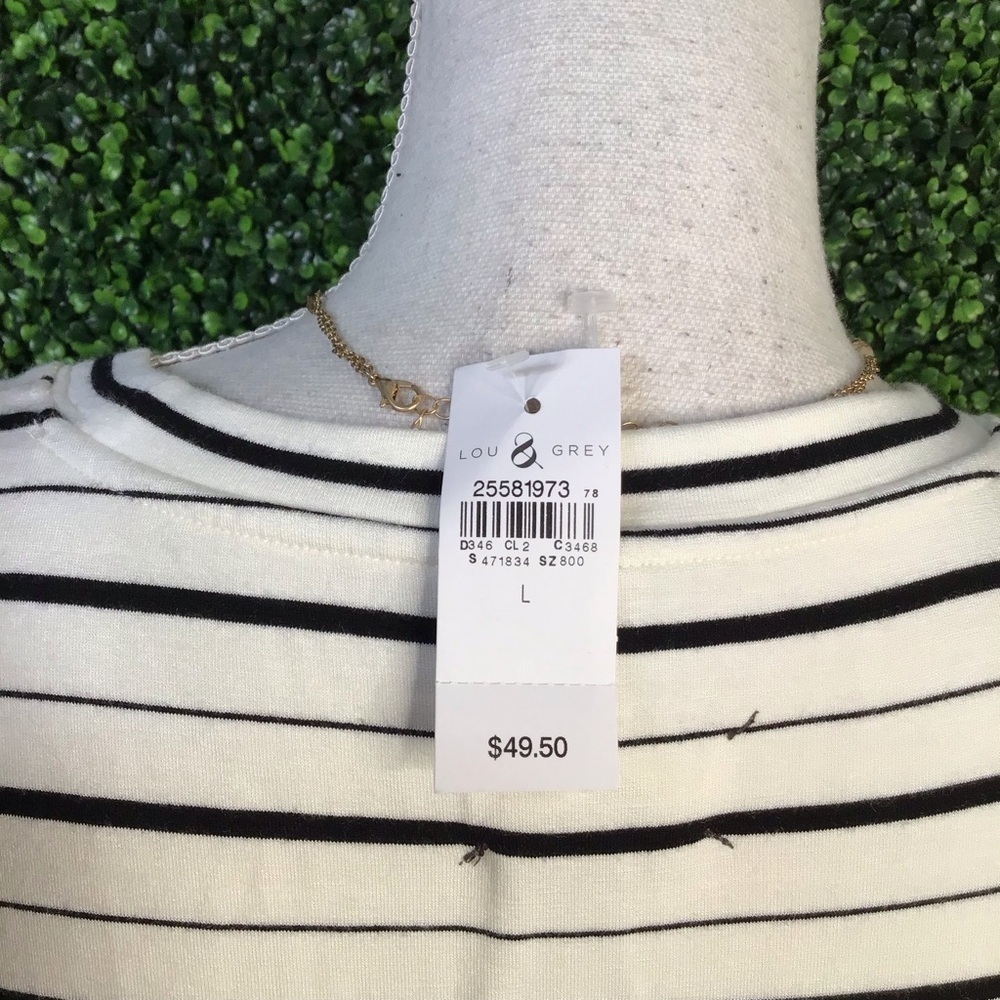 Lou & grey striped‎ nwt - Picture 8 of 8